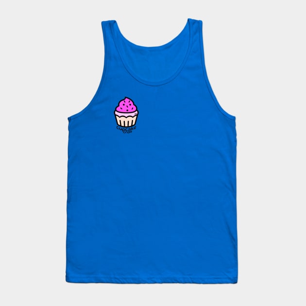 Cupcake Crew Tank Top by Bananas T-Shirts